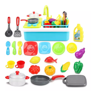 اسباب بازی سینک ظرفشویی کودک همراه با اجاق گاز بزرگ FIVESTAR TOYS LERNING FUN_اسباب بازی